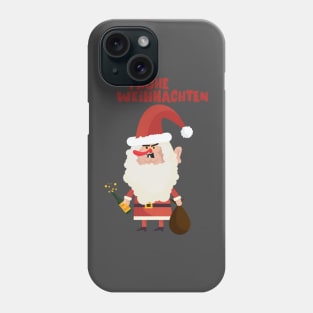 Merry Christmas postcards - Beautiful Christmas motifs - Drunken Santa Claus Phone Case