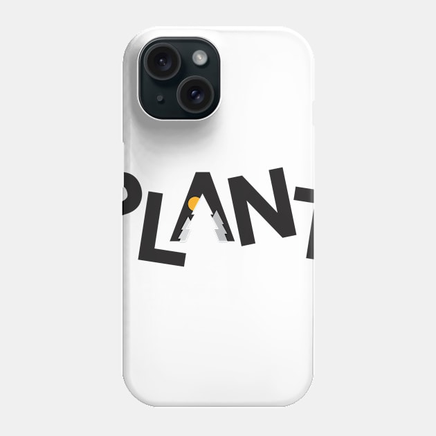 plant white Phone Case by kangkoeng