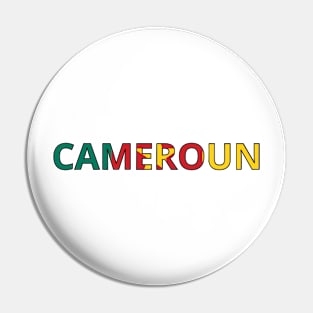 Drapeau Cameroun Pin