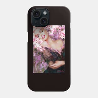 Marilyn Cherry Blossoms Pink Phone Case