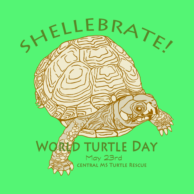 World Turtle Day - Box Turtle by CMTR Store