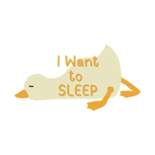 Duck want sleep T-Shirt