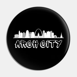 Arch City Graffiti Pin