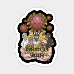 COVID WAR Magnet