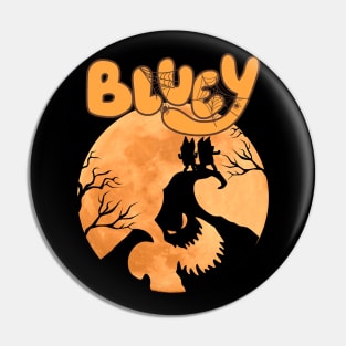 Bluey Halloween Pin