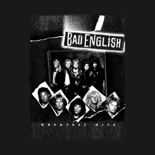 Bad English Grunge Style T-Shirt