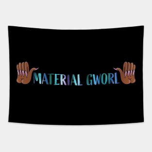 Material Gworl!! (Mermaid) Tapestry