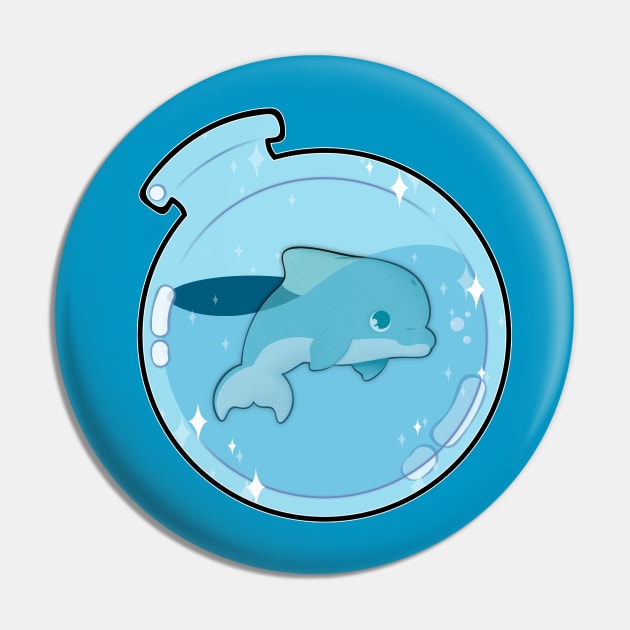 Dolphin Pin by Meeko_Art