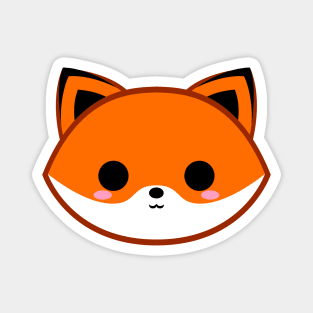 Cute Red Fox Magnet