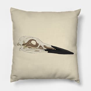 Bird Skull Pillow