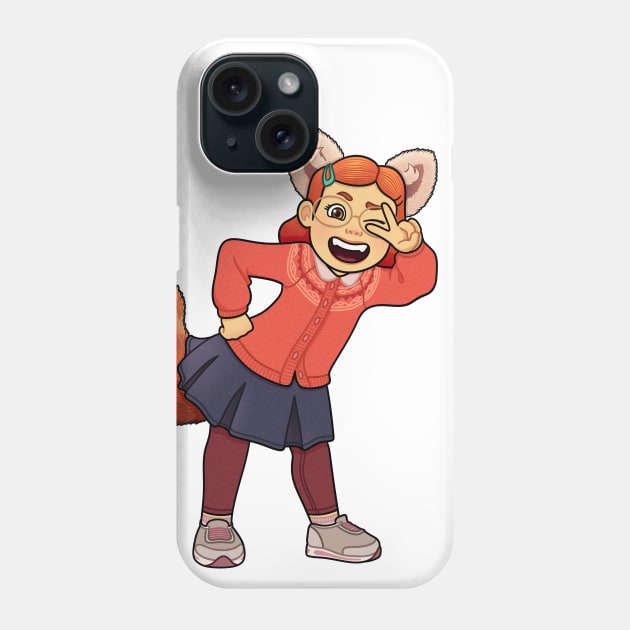 Meilin "Mei" Lee from Turning Red Phone Case by MarichkaUA