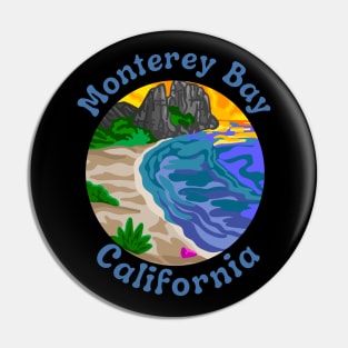 Monterey Bay California Pin