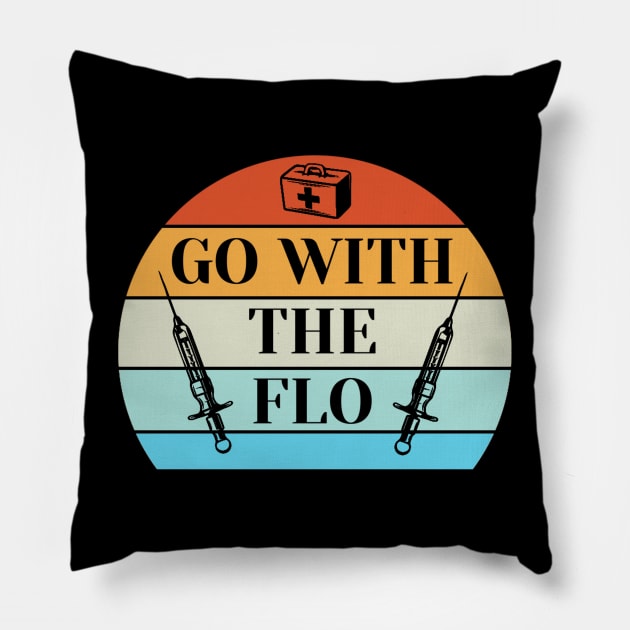 Nurse Practitioner - Florence Nightingale Go With The Flo Pillow by TidenKanys