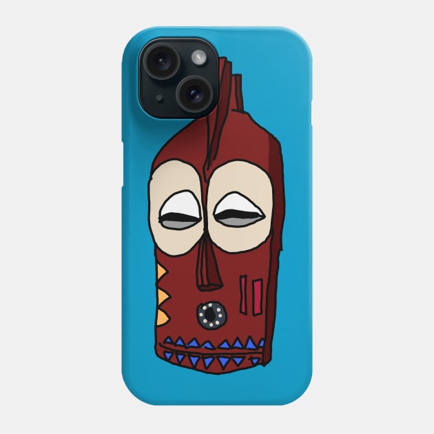 mask Phone Case by Antho