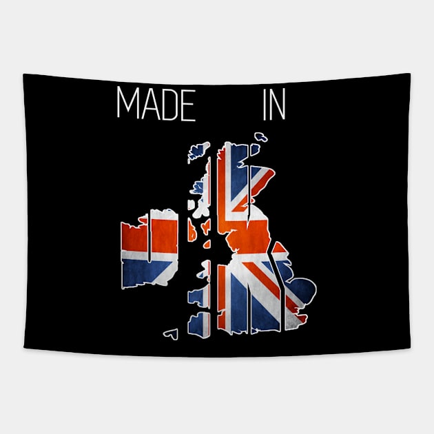 Made in the UK. British. London. Perfect present for mom mother dad father friend him or her Tapestry by SerenityByAlex