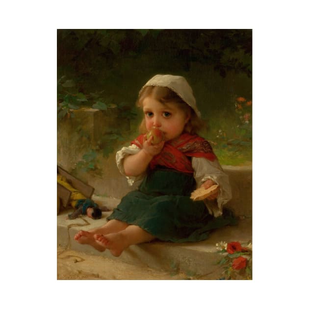 Portrait of a Child by Emile Munier by Classic Art Stall