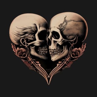 The Kissing Skulls T-Shirt