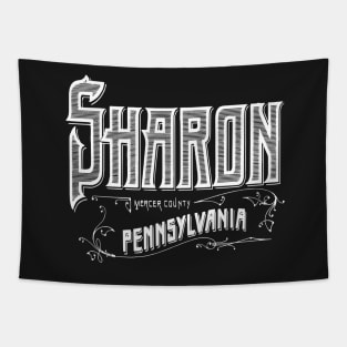 Vintage Sharon, PA Tapestry