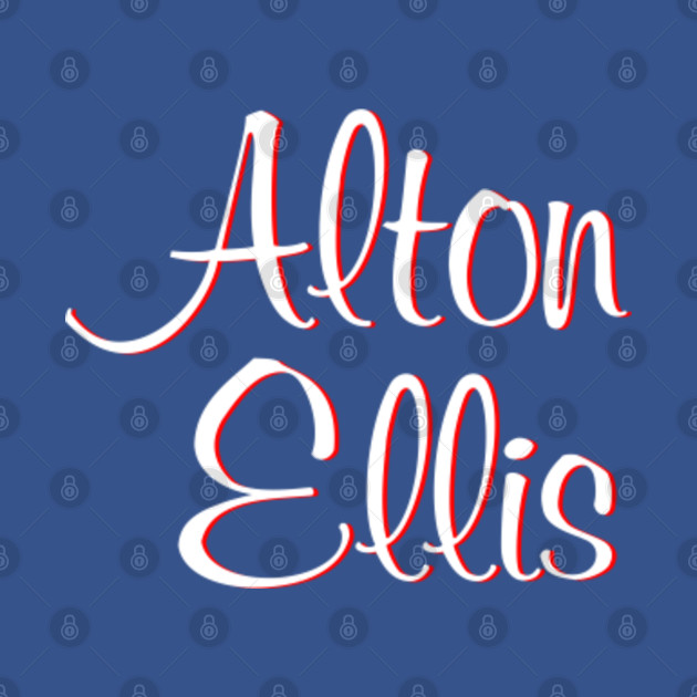 Discover Alton Ellis (Red) - Music - T-Shirt