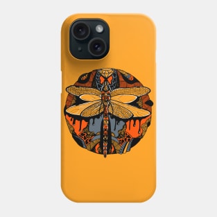 Orangrey Circle of the Dragonfly Phone Case