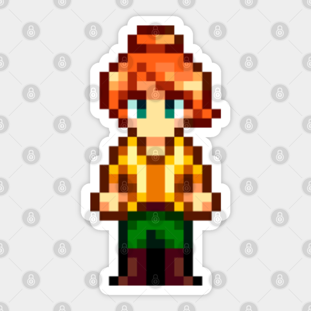 Robin Stardew Valley Sticker Teepublic Au Robin Stardew Valley Sticker Teepublic Au