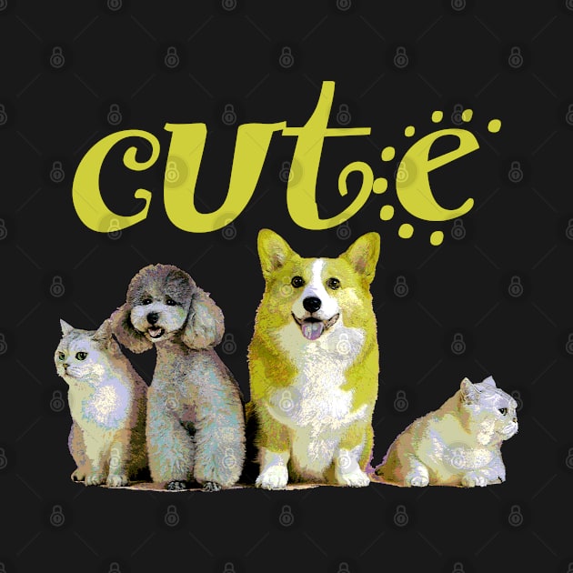 Cute Dogs and Cats by SandraKC