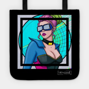 girl ciberpunk Tote