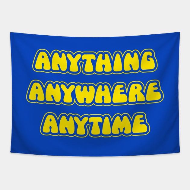 The Goodies - Anything, Anywhere, Anytime Tapestry by monkeysoup