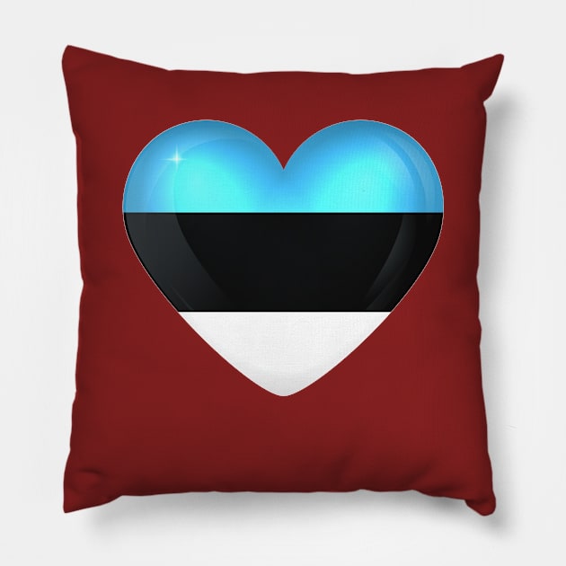 Estonia Pillow by Awarrie