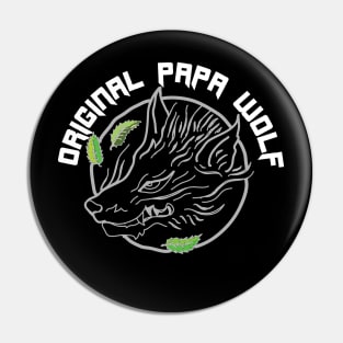 Original Papa Wolf Pin