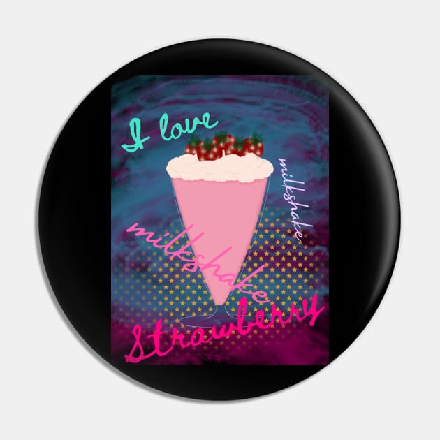 I love milkshake Pin by Prince