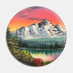 Towering Peaks Pin