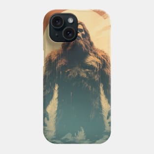 Vintage Bigfoot Sasquatch Yowie Phone Case