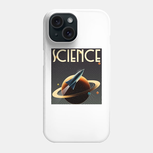 Science in Space Phone Case by NB-Art