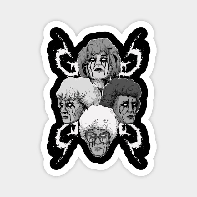 Gothic girls Magnet by TxZuan