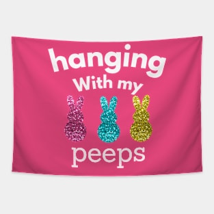 Hanging With My Peeps Easter Tapestry