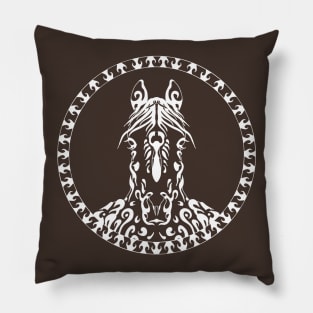 Artistic Horse Face Pillow