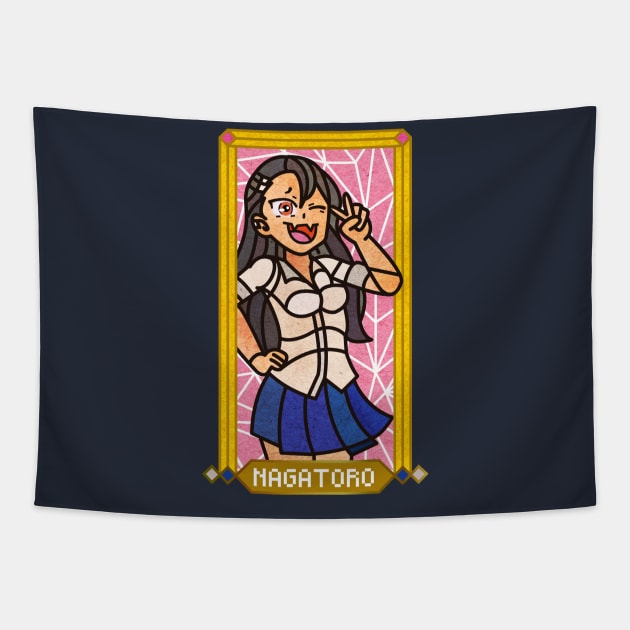 Nagatoro -  Please Don't Toy With Me, Miss Nagatoro Tapestry by vizcan