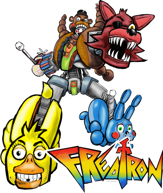 FredTron Kids T-Shirt by Fizgigs