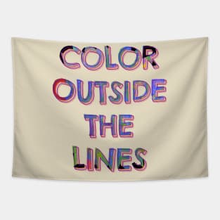 Color Outside the Lines Tapestry