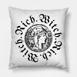 Rich Witch Pillow