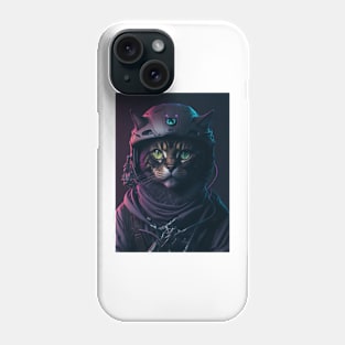 Future Biker Cat Phone Case