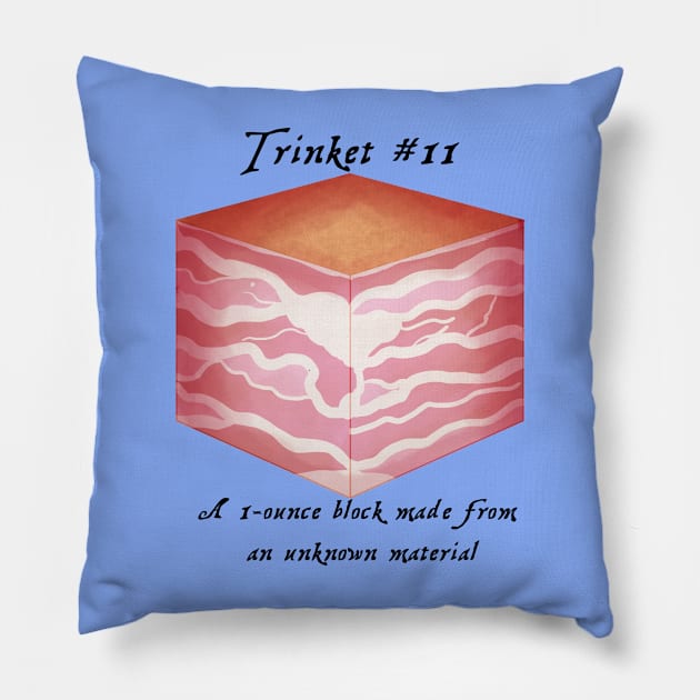 Trinket #11 Pillow by Blackmoonrose13