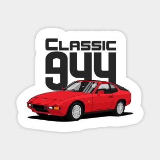 Classic 944 Red fire Magnet