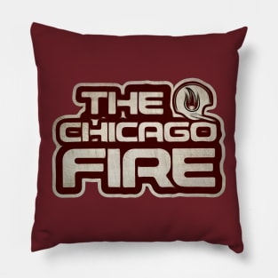 The Chicago Fire Football Pillow