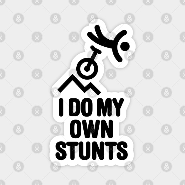 Mountain unicycling Munis unicycle MUni Offroad Magnet by LaundryFactory