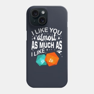 Pen and paper I like you Phone Case