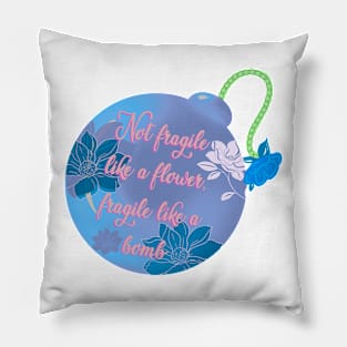 Frida Kahlo Quote Pillow