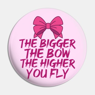 Funny Cheerleading Flyer Pin