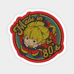 RETRO STYLE - rainbow-brite cartoon 80s Magnet